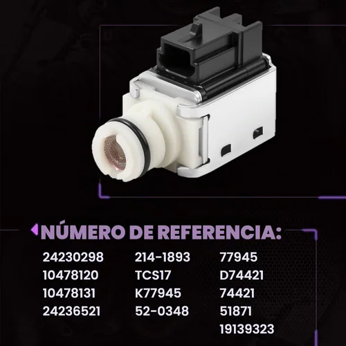Vista 3 de 4L60E 4L65E 2Pcs válvula electromagnética de cambio de transmisión automática 24230298