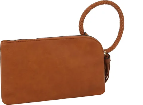 Vista 3 de Metro Muse Bolso de mano para mujer, cartera para la noche, de cuero vegano