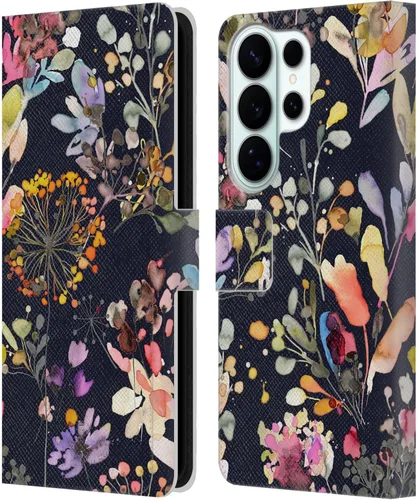 Vista 115 de Head Case Designs Officially Licensed Ninola Beige Wild Grasses Leather Wallet Case Compatible with Samsung Galaxy A07 4G