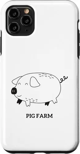 Vista 11 de iPhone 15 Pig Farm Case