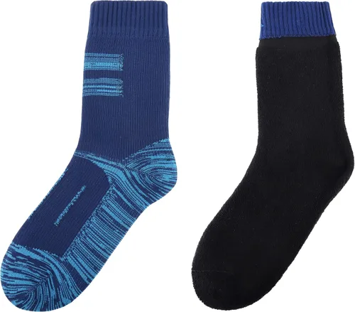 Vista 5 de Jeasona Calcetines impermeables para hombre, calcetines cálidos para botas, senderismo, camping, pesca, regalos