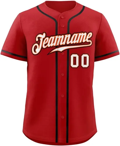 Vista 18 de Camisetas de béisbol personalizadas para hombres, mujeres, niños, camisetas con botones, personalizadas, número de nombre impreso o cosido
