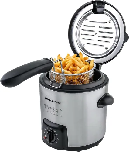 Vista 9 de OVENTE Juego de filtros de repuesto de vapor de carbón y aceite compatible con freidora eléctrica de 1.5L FDM1501BR, paquete de 3 filtros reductores