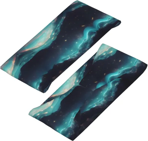 Vista 4 de Science Fiction Stars Fashionable Sports Decorative Sweatband - Comfortable and Breathable Suitable for Hiking Running Fitness Usable in All Seasons