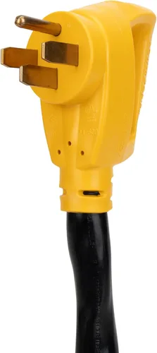 Vista 7 de Cable de alimentación eléctrica, de Camco, 55191, 25 pulgadas, de PowerGrip, con mango, 50 amperios