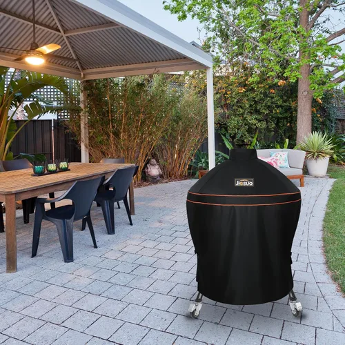 Vista 7 de Funda para parrillas Kamado Joe Big Joe, funda para Kamado Big Joe de 24 pulgadas