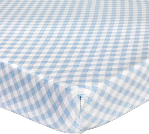 Vista 16 de Sábana ajustable de algodón tejido en jersey para cuna o cama para niño o niña, de Abstract