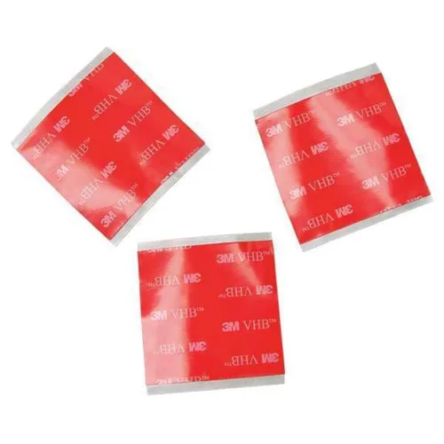 Vista 10 de 3M VHB Cinta adhesiva 4910 Transparente, Cinta de montaje, 1/2 pulgada x 36 yardas 40.0 mil (Caja de 4)