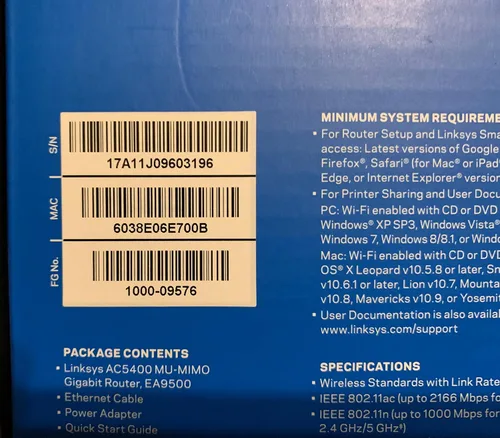 Vista 6 de Linksys Router inalámbrico de banda dual, funciona con Amazon Alexa.