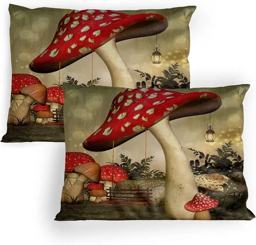 Vista 2 de Lunarable Juego de 2 fundas de almohada de caricaturas, automóvil deportivo de velocidad moderna, imagen exquisita del automóvil, ropa de cama