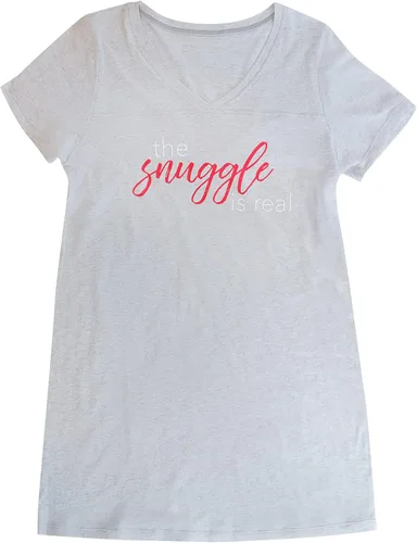 Vista 8 de Smart & Sexy Camisa de dormir extragrande con cuello en V para mujer Amarillo