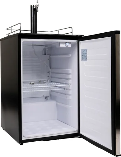 Vista 10 de Frigidaire EFRB200 Barra de cerveza Kegerator de acero inoxidable de 6.1 pies cúbicos