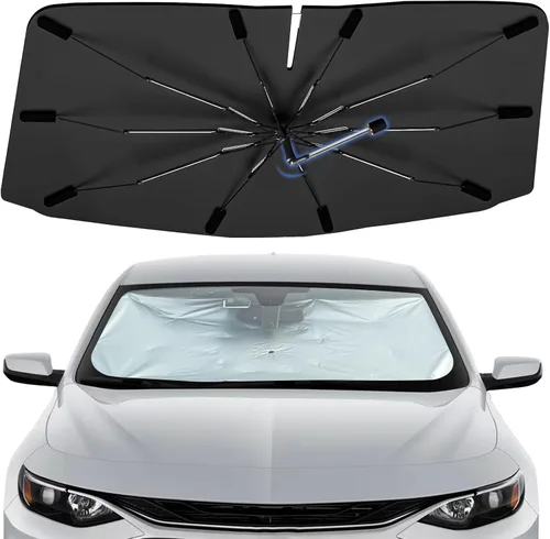 Vista 79 de Sombrilla Parasol para Parabrisas para Mazda 3 2014-2026, Parasol Plegable para Coche para Ventana Delantera, Visera Protectora Solar Altamente