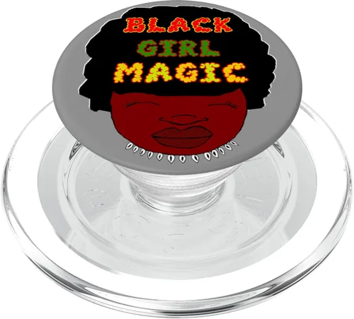 Vista 8 de Black Girl Magic PopSockets PopGrip estándar
