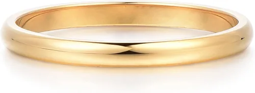 Vista 2 de Alianzas de boda de 0.079 pulgadas, anillo de banda para mujer de 0.079 pulgadas