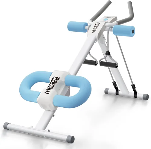 Vista 13 de Abdominal Trainers - Adjustable Ab Trainer Machine, Foldable Abdominal Workout Equipment with Knee Protection - Home Gym Core Strength Trainer for
