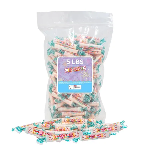 Vista 10 de Smarties X-treme Sour Candies - Caramelos agrios sin gluten, sin maní, sin lácteos, perfectos para fiestas, mezclas de dulces y Halloween, dulces a