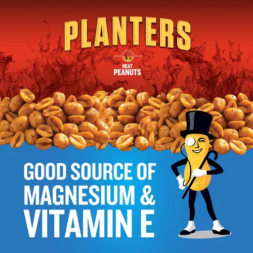 Vista 6 de Planters Heat Peanuts, 1.75 onzas (paquete de 18)