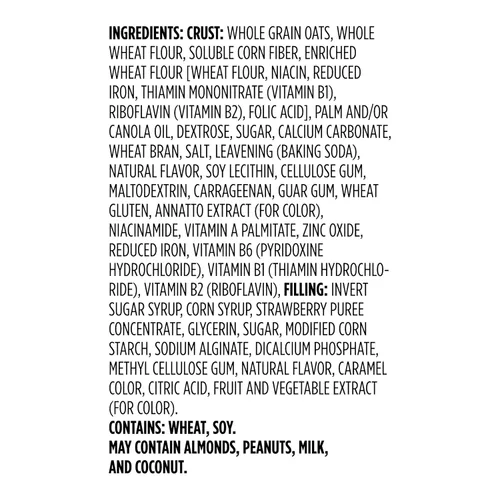 Vista 3 de Marca Amazon – Barras de cereales de frutas y cereales Happy Belly, fresa, 8