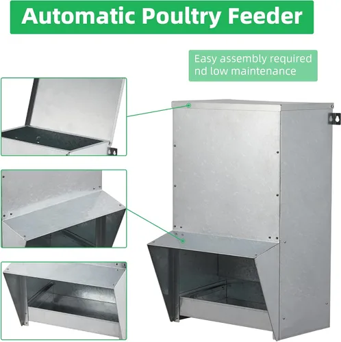 Vista 6 de Comedero para pollos CTF-50BL1 MAX, 50Bls
