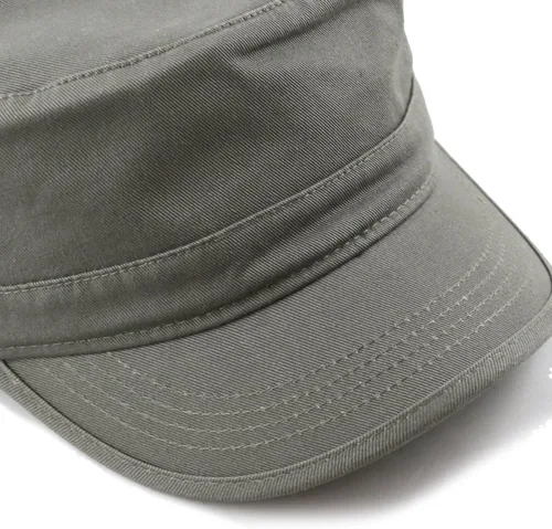 Vista 29 de The Hat Depot Cadet Military Army - Gorra de béisbol de algodón lavado con teñido anudado y algodón lavado básico y desgastado, gorra de algodón