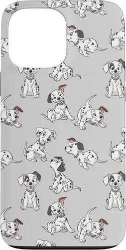 Vista 24 de Disney Classic 101 Dalmatians Puppies - Carcasa para iPhone 17, color gris