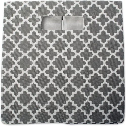 Vista 4 de DII Contenedor de almacenamiento de tela plegable de lados duros para guardería, oficinas y organización del hogar, (11 x 11 x 11 pulgadas)
