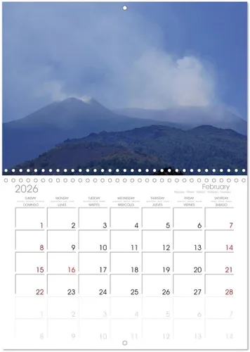 Vista 6 de Impressions from Sicily (calendario mensual de pared 2022 11.4 x 16.1 in (abierto)