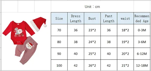 Vista 8 de Foidiccx Conjunto de 2 piezas de sudadera de Navidad para niños y niñas pequeñas, ropa de otoño e invierno