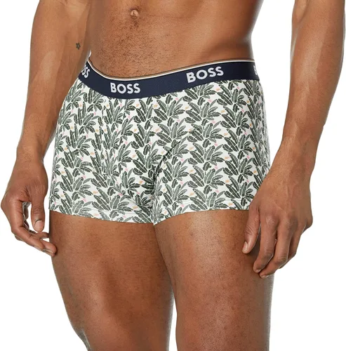 Vista 2 de BOSS Paquete de 3 trajes de baño con logotipo llamativo de varios diseños para hombre