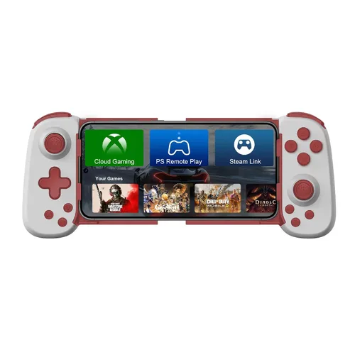 Vista 8 de Joso Wireless Phone Controller for iPhone/Android, Mobile Game Controller with Hall Joystick Suitable for Xbox Cloud Gaming, PS Remote Play, Steam