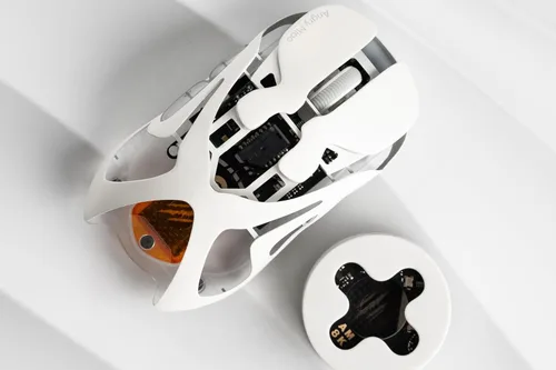 Vista 9 de Angry miao AM Infinity Mouse Dual 8K Polling 1.2s Batería intercambiable en caliente, inalámbrico programable para juegos, diseño ultraligero