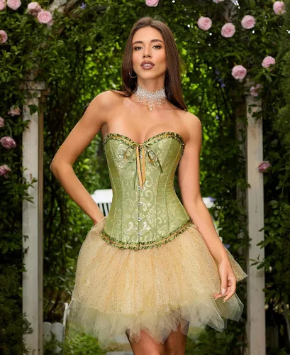 Vista 164 de SZIVYSHI Corsé para mujer, lencería moldeadora, body con cintura de encaje