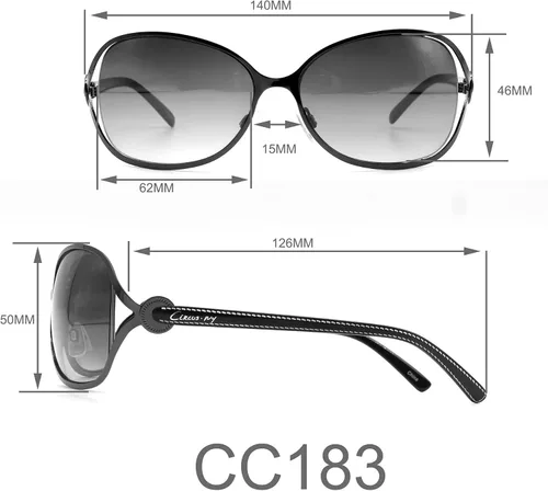 Vista 5 de Circus by Sam Edelman Cc183 Vented Metal UV Protective Rectangular Sunglasses. Trend-Right Gifts for Women, 60 mm