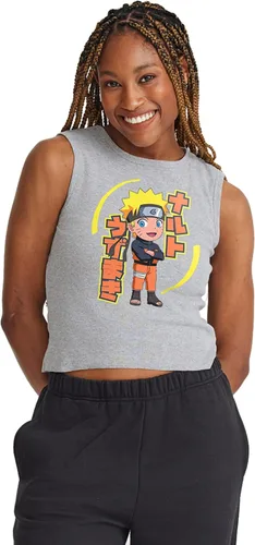 Vista 2 de Ripple Junction Naruto Shippuden Chibi Naruto - Camiseta sin mangas para adultos con licencia