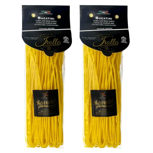 Vista 17 de Sanniti Pasta mixta artesanal sin gluten Ammischiata di Gragnano Importada de Italia, 17.6 oz