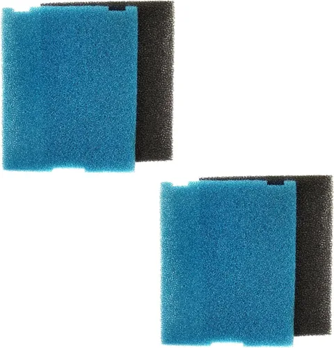 Vista 8 de HQRP Almohadillas de espuma de filtro de caja plana gruesa y fina para Tetra SF1 # 26592, Tetra # 19015 Filtro sumergible de estanque