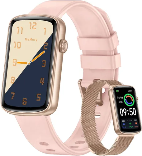 Vista 12 de Fitness Tracker, Fitness Watches for Women Men with Heart Rate Monitor Blood Oxygen Sleep Tracker Pedometer, 1.47" Smart Watch Step Calorie Counter