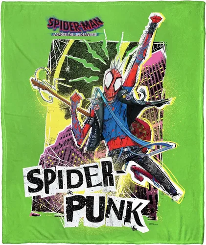 Vista 9 de Northwest Spider-Man - Manta de seda táctil, 50 x 60 pulgadas, color pavtir