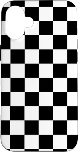 Vista 23 de Checked Chessboard Black Case for iPhone 17