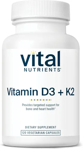 Vista 7 de Vital Nutrients Vitamina D3 + K2 2000 UI Suplemento de Vitamina D3 K2 Complejo de Vitamina D para Niveles Saludables de Calcio, Salud Muscular
