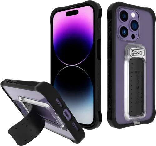 Vista 52 de Scooch Wingman - Funda con soporte de patas para iPhone 11 [Protección contra caídas de 10 pies] [Soporte de dos vías] Cubierta protectora, funciona