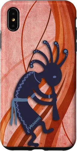 Vista 11 de Native American Kokopelli - Old School 2 - Fan Fun Case for iPhone 17