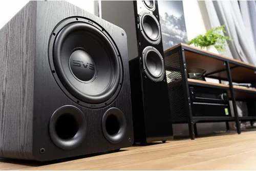 Vista 3 de SVS PB-1000 Pro Subwoofer con puerto (Premium Negro Fresno)