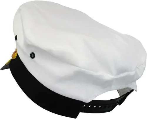Vista 2 de Jacobson Hat Company sombrero de capitán de yate para hombres adultos
