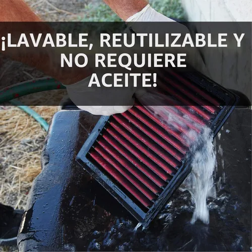 Vista 5 de AEM 28-20129 Filtro de aire Dryflow