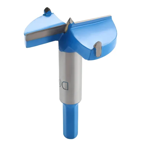 Vista 19 de Forstner Broca de taladro de 1.65 pulgadas / 1.654 in para carpintería, brocas de perforación de madera de carburo con mango hexagonal de 2/5