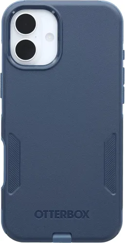 Vista 20 de OtterBox Funda para iPhone 16 Commuter Series - Jeans azul bebé, funda delgada y protectora para iPhone, de doble capa, absorción de impactos
