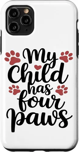 Vista 13 de My Child Has Four Paws Pet Parent Case for iPhone 17