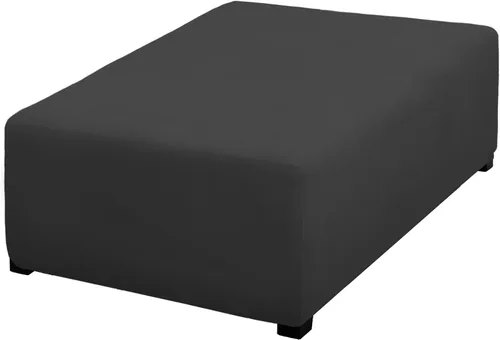 Vista 43 de PureFit Funda otomana súper elástica de ajuste perfecto cuadrada - Fundas otomanas para taburete y muebles plegables de almacenamiento para sala